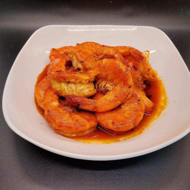 Hawaiian Style Spicy Shrimp